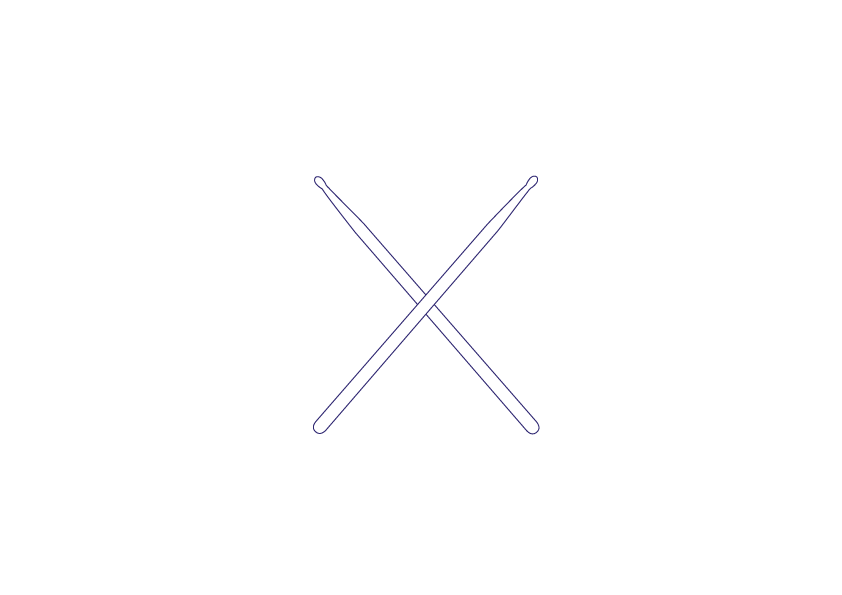 Saltire Beat White Logo